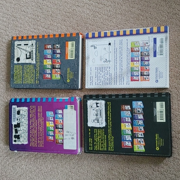 Diary of a Wimpy Kid 4 Book Lot 3 Hardcover 1 Softcover 3 First Editions - Picture 2 of 8